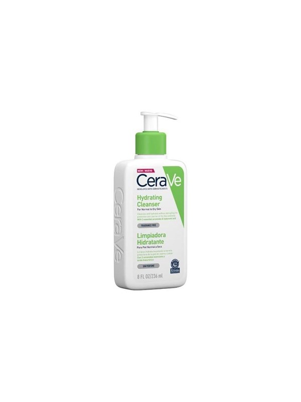 CeraVe Hydrating Cleanser 236ml - Normal to Dry Skin