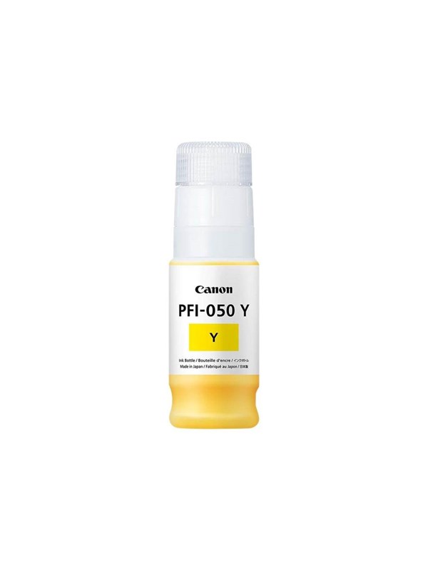 Canon PFI-050 -mustesäiliö, 70 ml, keltainen
