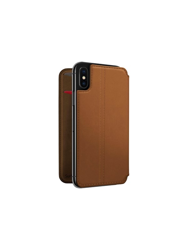 Twelve South SurfacePad for iPhone X - Razor Thin nappa leather