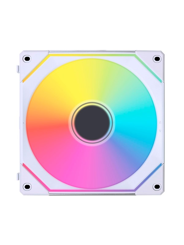 Lian Li UNI FAN SL-INF 140 Valkoinen - Kotelotuuletin - 140mm - Valkoinen, RGB-valolla - 28 dBA