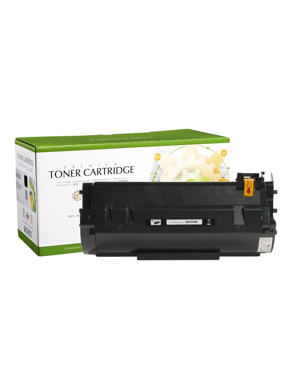 Static Control - Musta - toner cartridge (alternative for: Lexmark 502X)