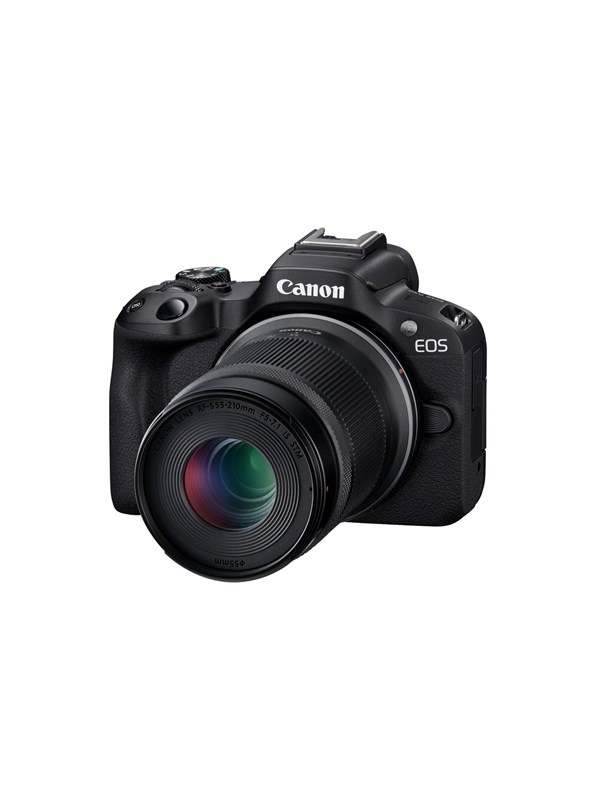 Canon EOS R50 + RF-S 18-45mm F4.5-6.3 IS STM + RF-S 55-210mm F5-7.1 IS STM - Musta