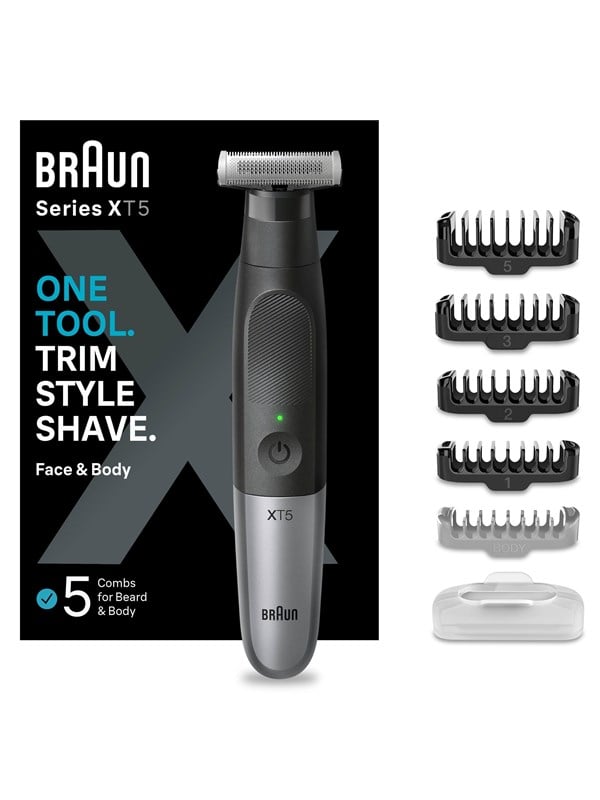 Braun Vartalotrimmeri Styler XT5100 Musta / Spc Harmaa