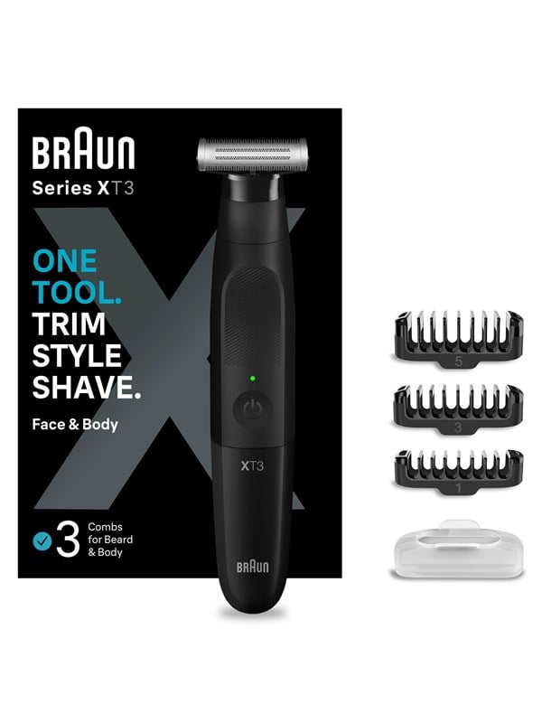 Braun Vartalotrimmeri Styler XT3100 Musta