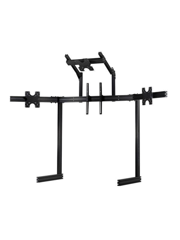 Next Level Racing Elite Free Standing Quad Monitor Stand Musta