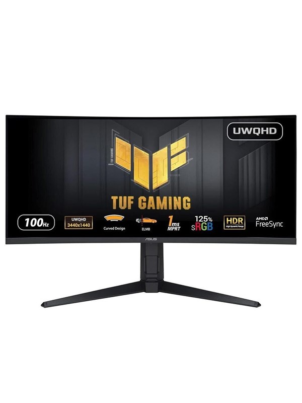 34" ASUS TUF Gaming VG34VQEL1A - LED-näyttö - kaareva - 34" - HDR
