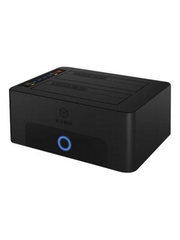 ICY BOX IB-1232CL-U3 - kiintolevyn telakointiasema - SATA 6 Gb/s - USB 3.0