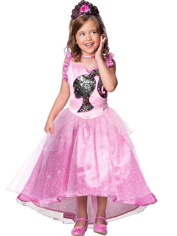 Rubies Puku - Barbie-prinsessa (104 cm)