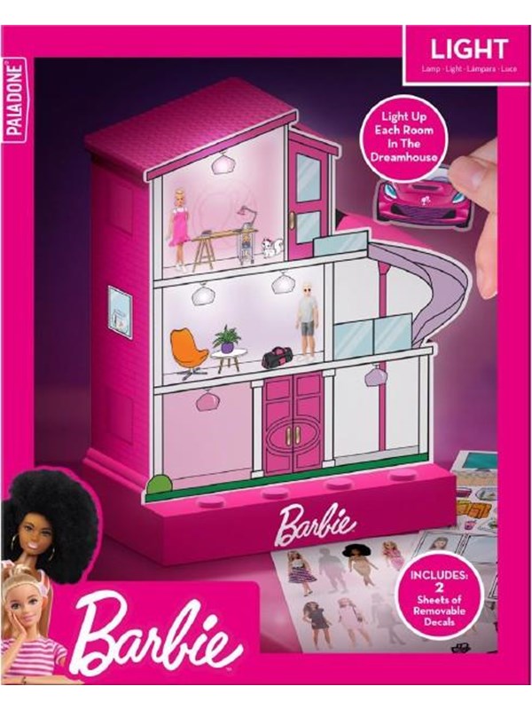 Paladone - Barbie Dreamhouse -valo tarroilla - Lamppu