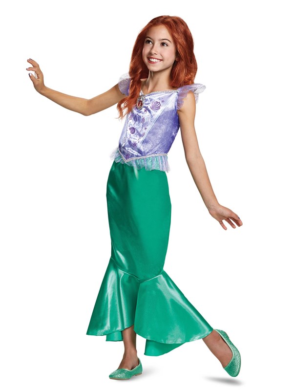 Jakks Naamio - Klassinen asu - Ariel (104 cm)