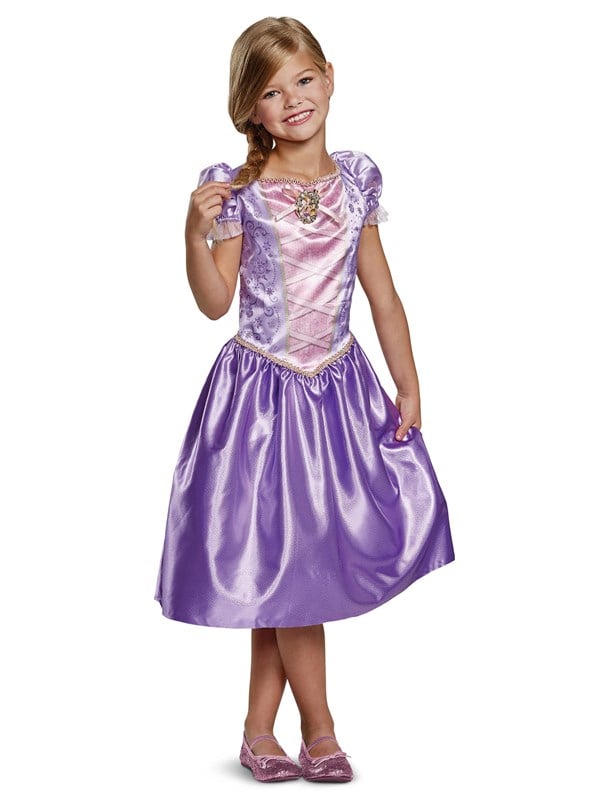Jakks Naamio - Klassinen asu - Rapunzel (128 cm)