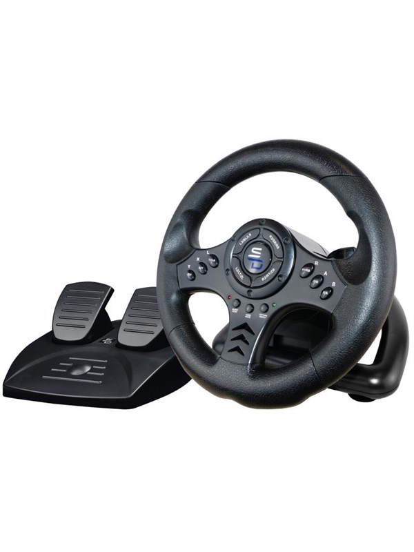 Subsonic Superdrive SV 450 -ohjauspyörä - Wired Wheel, gamepad and pedals set - Sony PlayStation 4