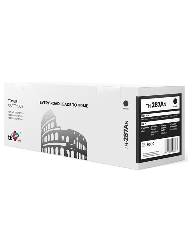 TB Print TB - Musta - toner cartridge (alternative for: HP CF287A)