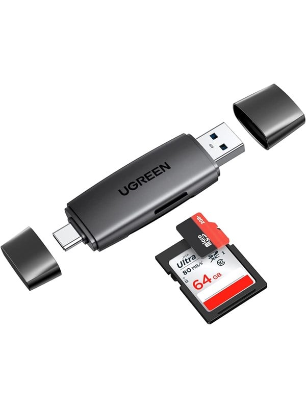 UGREEN Multifunction Card Reader - Musta