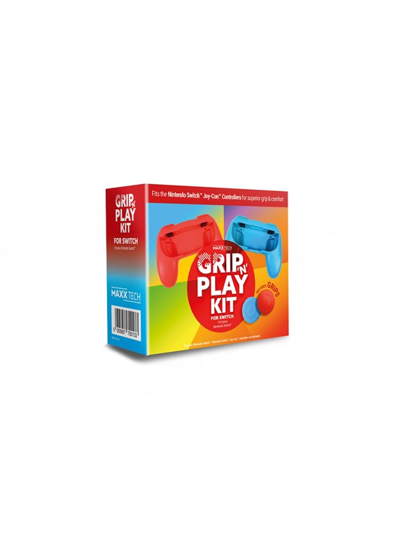 MAXX TECH Grip 'n' Play -ohjainpakkaus - Nintendo Switch
