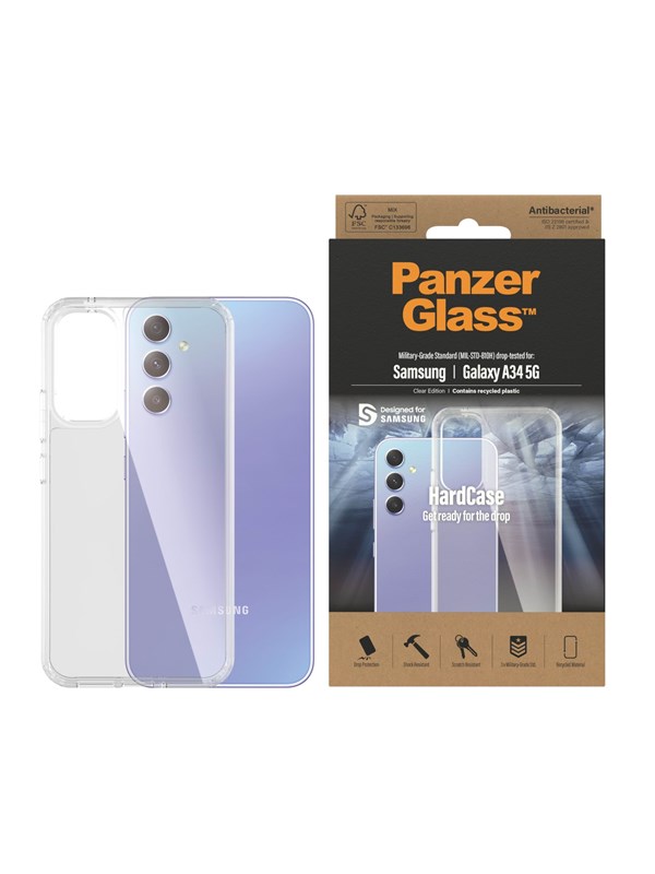 PanzerGlass Kova suojakuori Samsung Galaxy A34 5G:lle