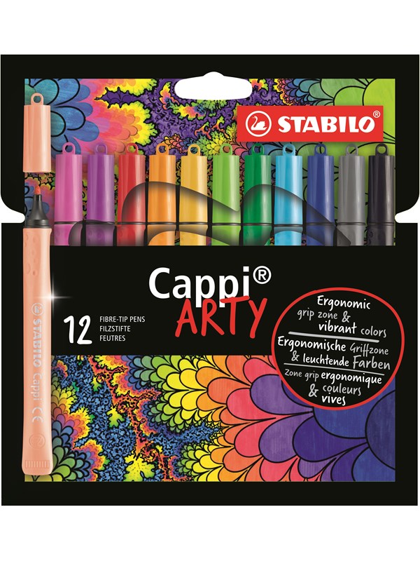 STABILO CAPPI Arty wallet of 12