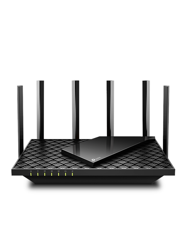 TP-Link Archer AX72 Pro -reititin, Wi-Fi 6, Dual-band, 2,5G WAN -portilla, musta