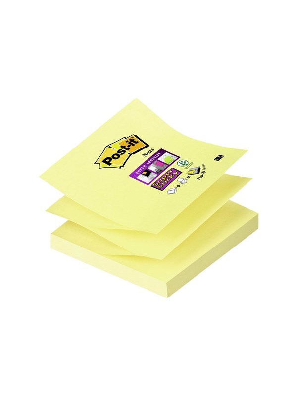 3M Post-it Super Sticky Z-Notes R330-12SS-CY -muistilaput
