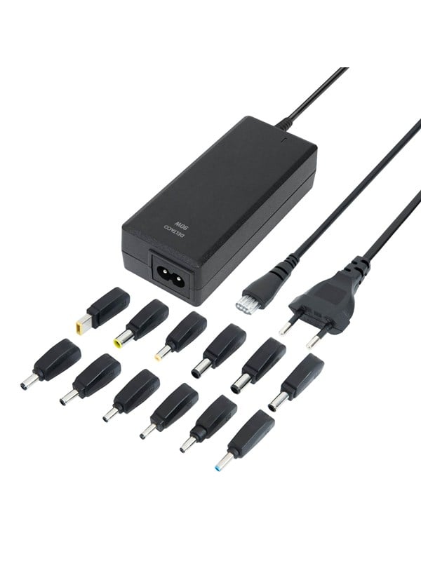 Deltaco SMP-90W12 Notebook charger 15-20 V 6 A 90 W 12 tips black
