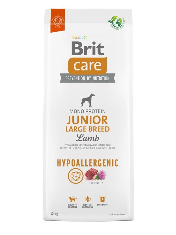 Brit Care Dog Hypoallergenic Junior Large Breed Lamb