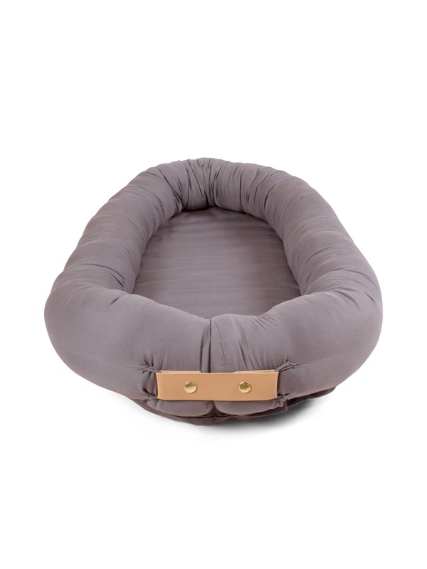 Filibabba Babynest - Premium kapok Harmaa