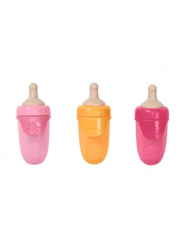 Baby Born Bottle W Cap 3 asst 43cm