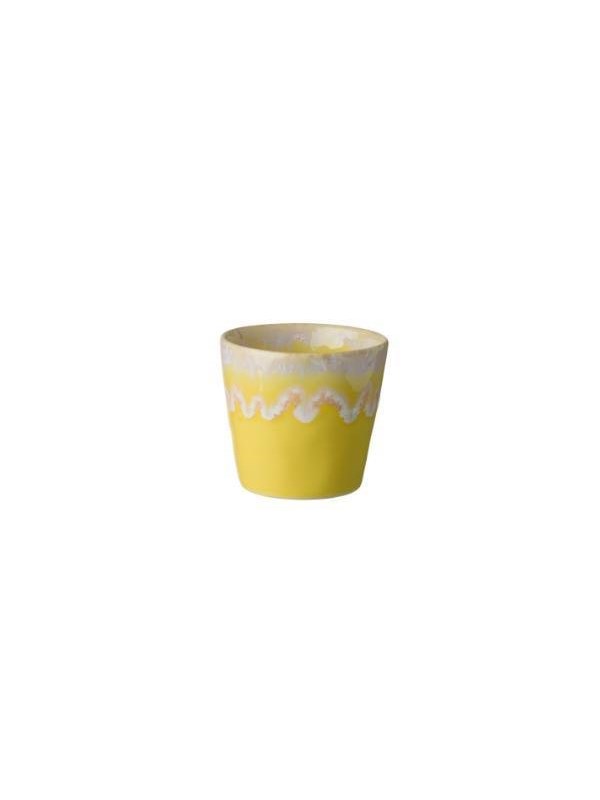 Costa Nova Espresso cup Gres 10 cl 6.5 x 6 cm Keltainen Ceramic