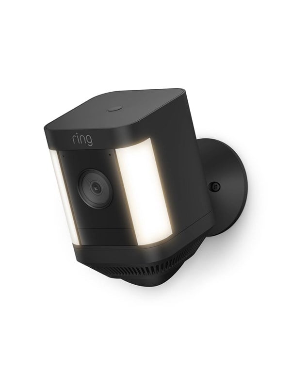 Ring Spotlight Cam Plus, Battery, Musta