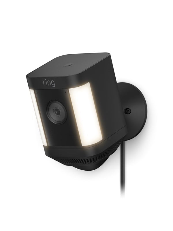 Ring Spotlight Cam Plus Plug-in - Black