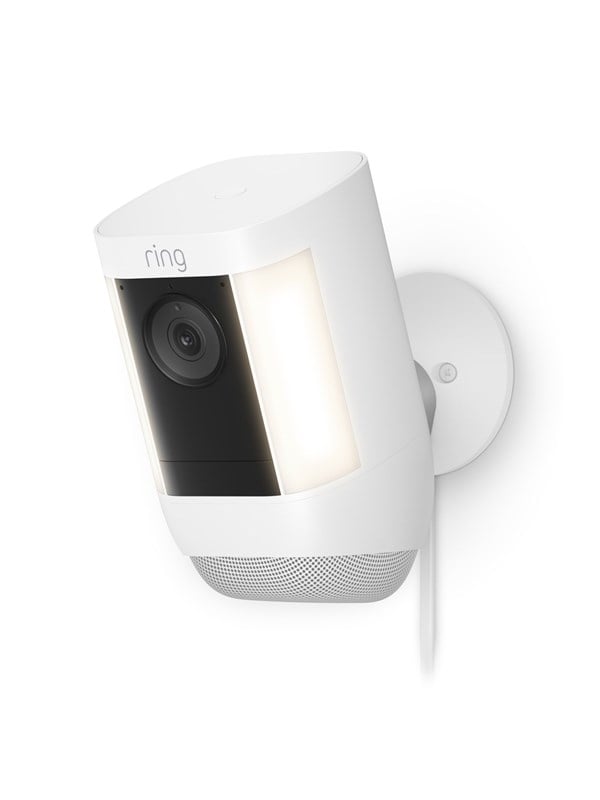 Ring Spotlight Cam Pro, Plug-In, Valkoinen