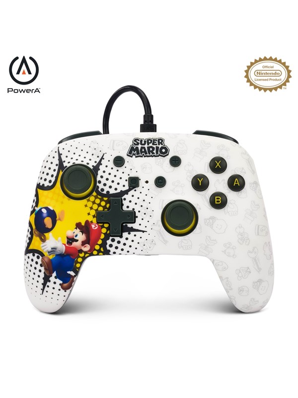 PowerA Parannettu (Bob-omb Blast) - Wired Controller - Nintendo Switch