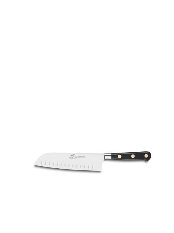 Lion Sabatier Santoku knife Ideal 18 cm Steel/Black