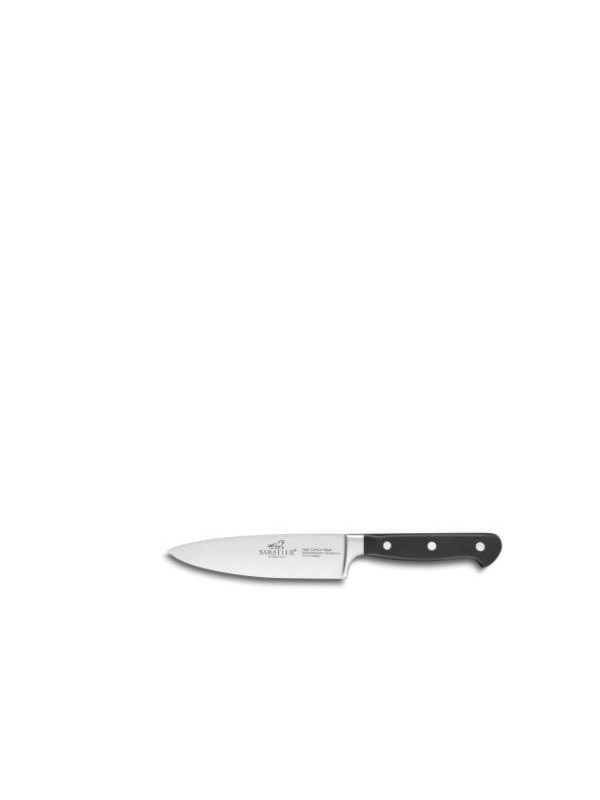 Lion Sabatier Chef"'s knife Pluton 15 cm Steel/Black