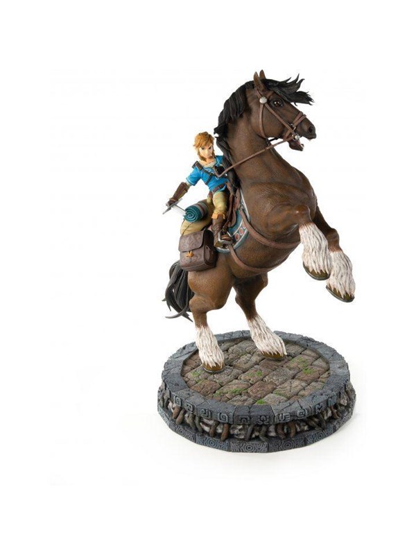 First 4 Figures - Legenda of Zelda: Breath of the Wild: Link ratsastaa hevosella (Standard Edition) - Figuuri