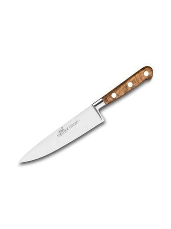 Lion Sabatier Chef"'s knife Ideal Provence 15 cm Steel/Olivewood