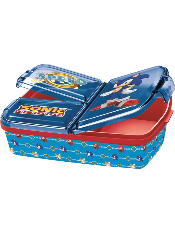Euromic SONIC multi compartment sandwich box 18 x 13 cm