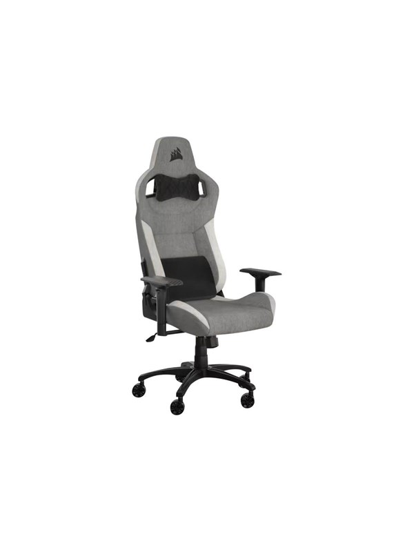 Corsair T3 RUSH - gaming chair - fabric - grey white Pelituoli - Kangas - Jopa 120 kg
