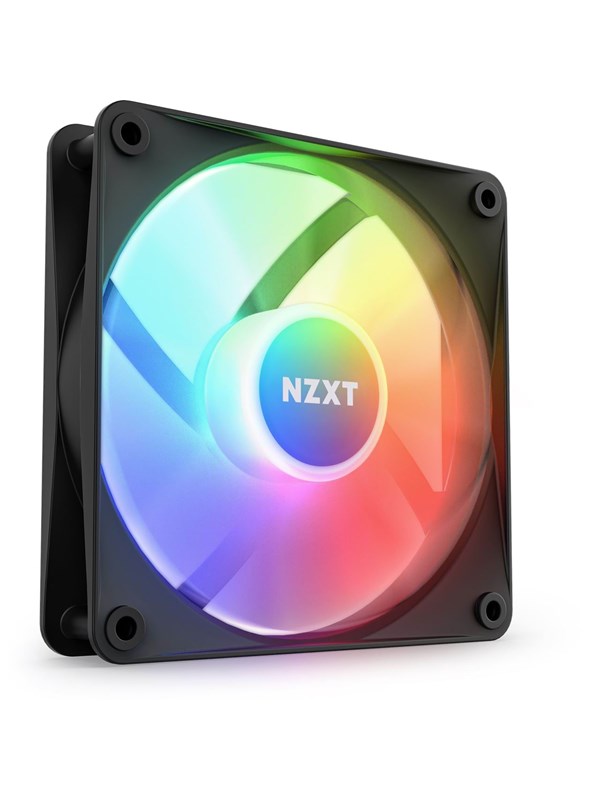 NZXT F120 RGB Core - Black - Kotelotuuletin - 120mm - Musta RGB LED valolla - 34 dBA