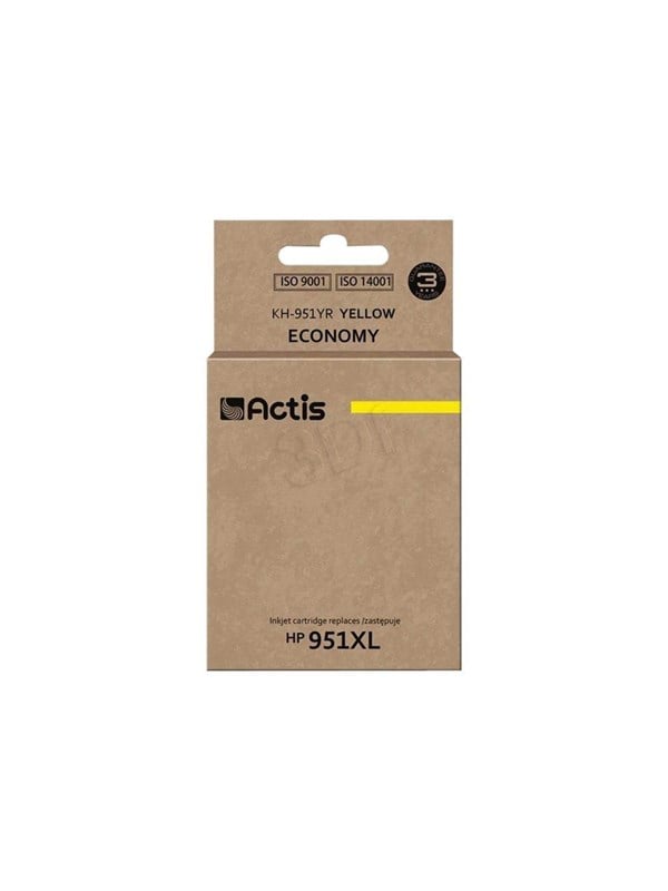Actis standard KH-951YR - Economy - yellow - refurbished - ink cartridge (alternative for: HP 951XL Y HP CN048AE)