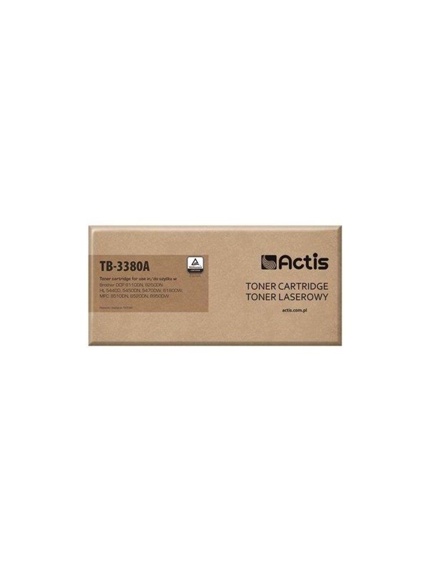 Actis TB-3380A - black - toner cartridge (alternative for: Brother TN3380)