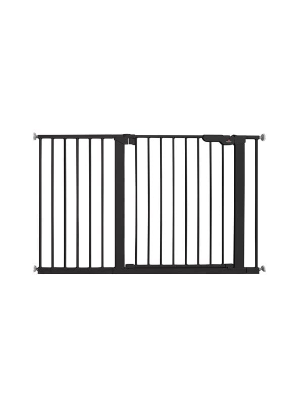 BabyDan Premier Safety Gate Extra Wide Black 119.3-125.6 cm