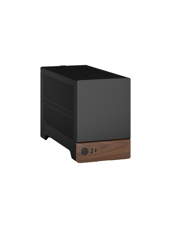 Fractal Design Terra - Graphite - Kotelot - Ultra small form factor - Ruskea