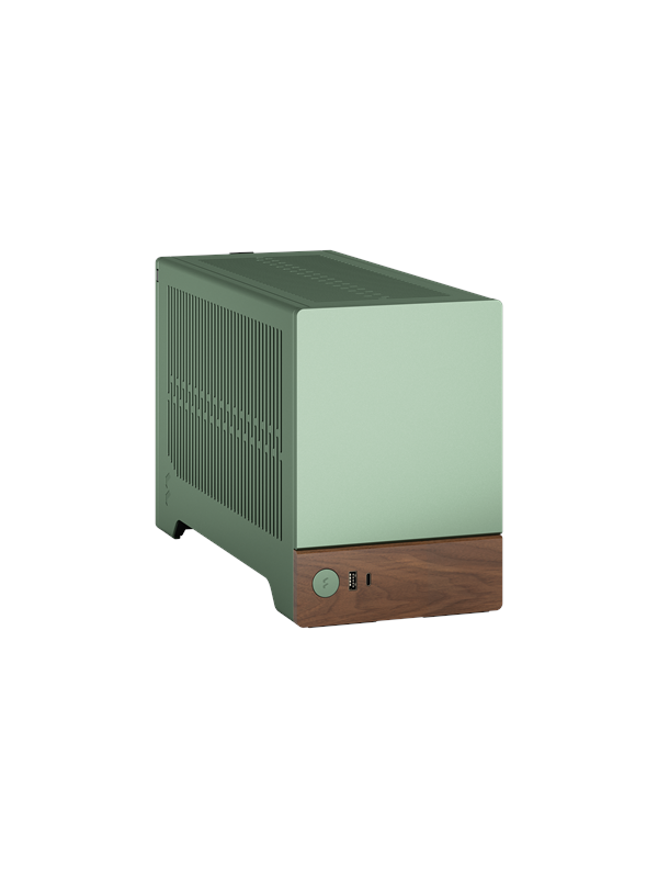Fractal Design Terra - Jade - Kotelot - Ultra small form factor - Ruskea