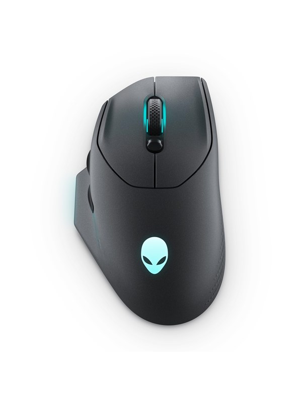 Dell Alienware Wireless Gaming Mouse AW620M - Hiiri - Optinen - 7 painiketta - Musta