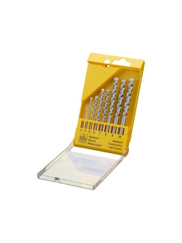 Dewalt Drill bit set DT9288-QZ for concrete straight 3 mm x 12 cm 8 pcs.