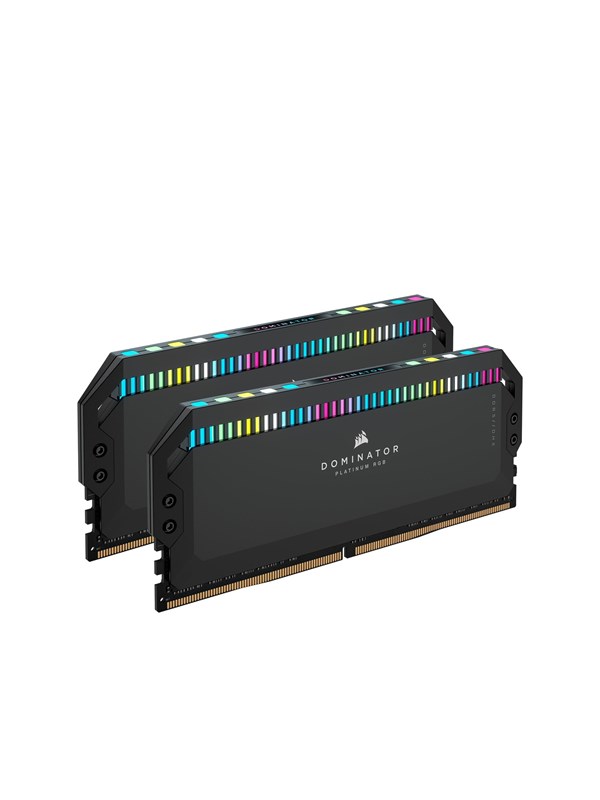 Corsair Dominator Platinum RGB DDR5-7200 - 32GB - CL34 - Dual Channel (2 pcs) - Intel XMP - Musta RGB