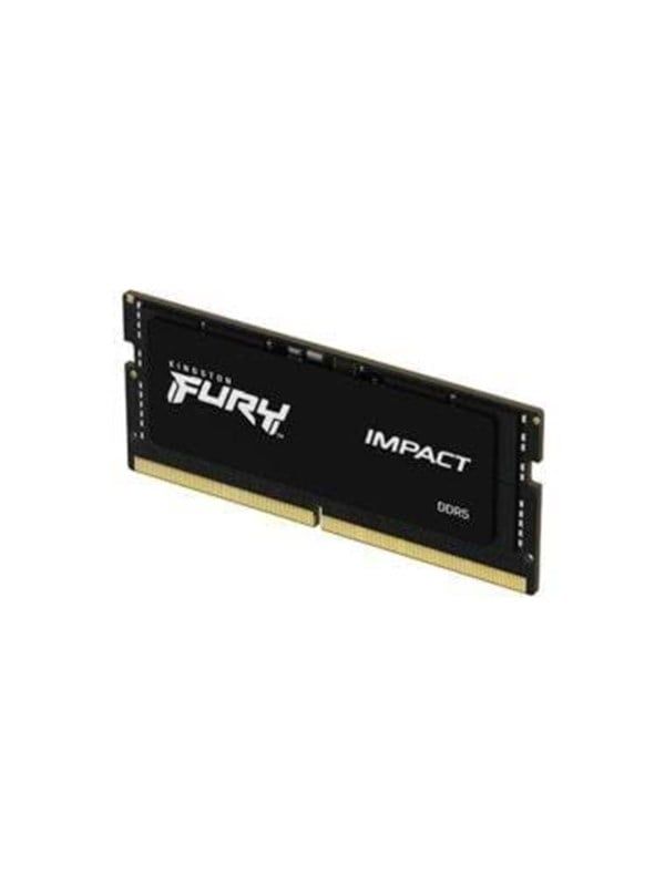 Kingston FURY Impact DDR5-6400 - 16GB - CL38 - Single Channel (1 pcs) - Intel XMP - Musta