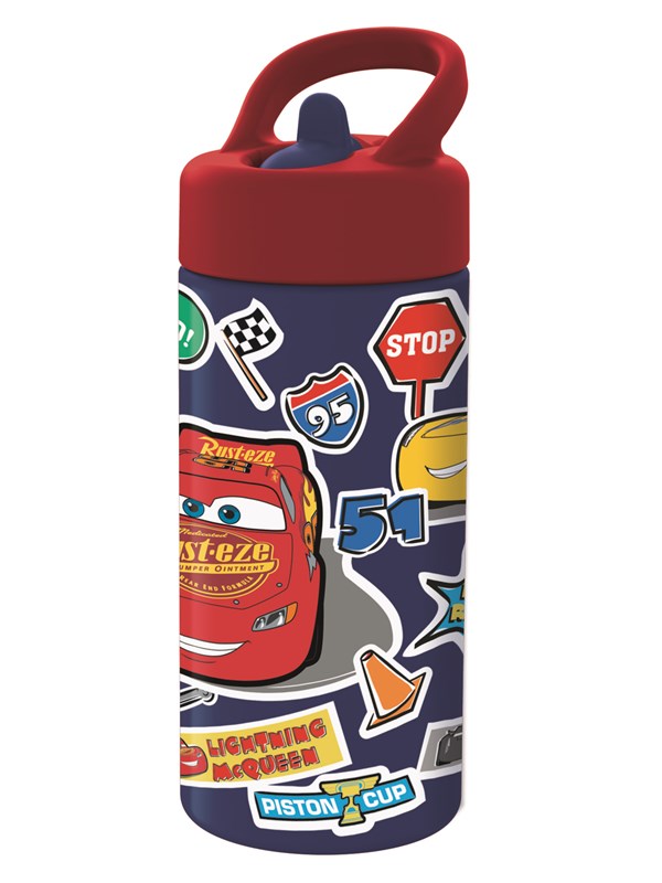 Euromic CARS sipper water bottle 410ml