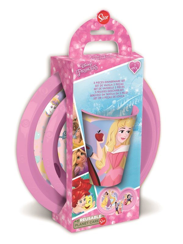 Euromic DISNEY PRINCESS 3-pcs. easy SET in gift box